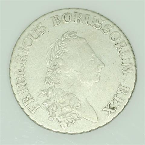 Preußen - Taler 1785 A, Friedrich II., der Große, 1740-1786,