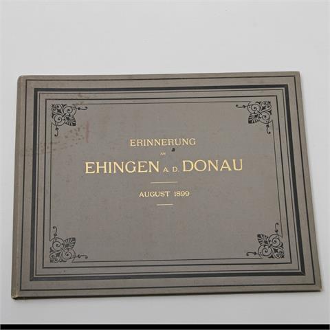 'Erinnerung an Ehingen a.d. Donau, August 1899',