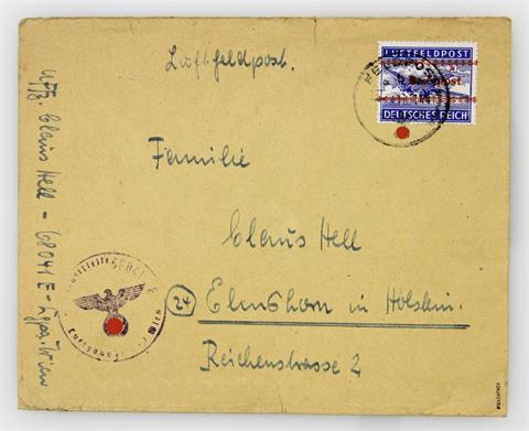 Feldpost 2. Weltkrieg -  1944, Inselpost Kreta, Zweig-Feldpostamt Maelemes,