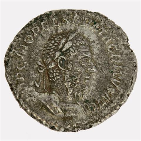 Römisches Kaiserreich - Macrinus Denar, 217/218 n. Chr.,