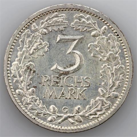 Weimarer Republik - 3 RM 1931 G,