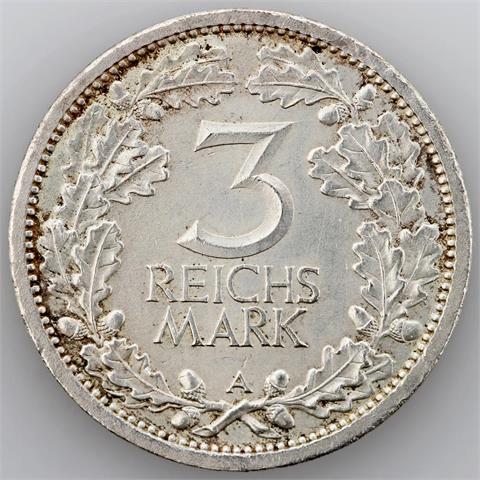 Weimarer Republik - 3 RM 1931 A,