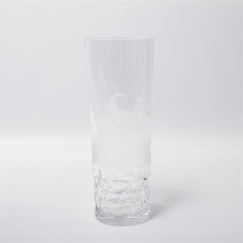 Vase, Kristallglas, 20./21. Jh.