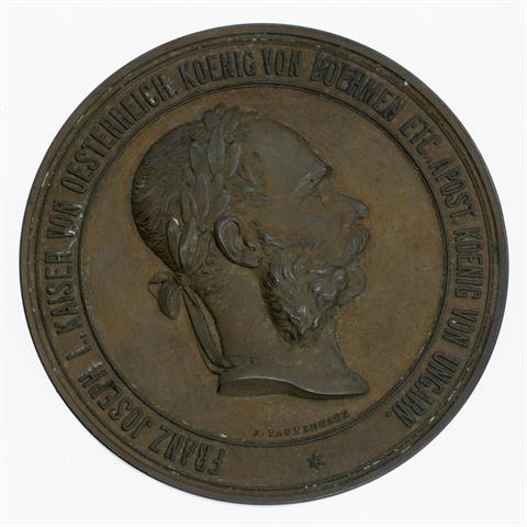 Wien - Bronzemedaille zur Weltausstellung 1873, 'Dem Verdienste',