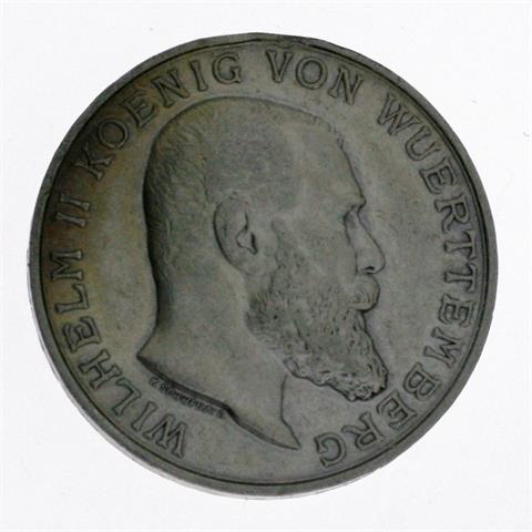 Württemberg - Anerkennungsmedaille der König-Karl-Jubiläumsstiftung 1893,