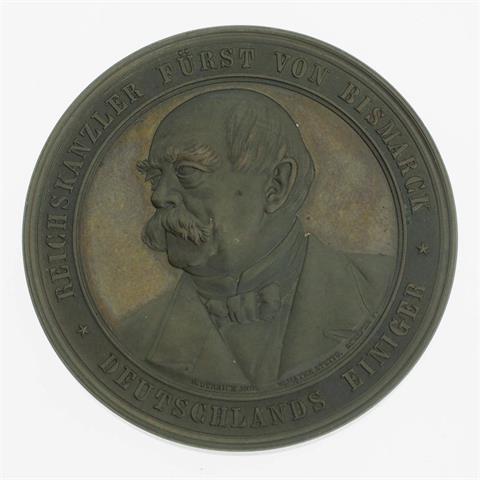 Medaille - Deutschlands Einiger Reichskanzler Fürst von Bismarck,
