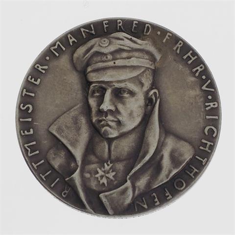 I. Weltkrieg - Medaille Rittmeister Manfred Frhr. v. Richthofen,