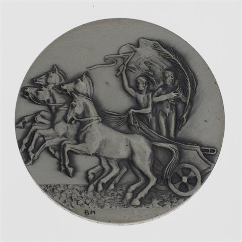 Medaille - Silber-Gedenkmedaille auf die Olympischen Spiele London 1908,