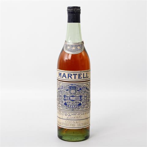 1 Flasche "Martell" Cognac,