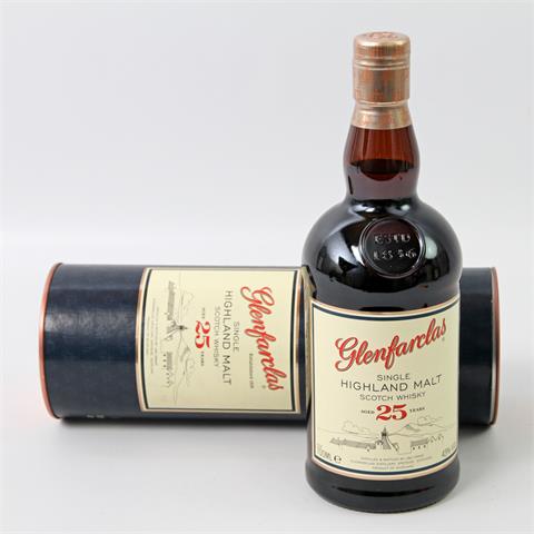 1 Flasche Glenfarclas, Single Highland Malt Scotch Whisky, 25 Jahre alt,
