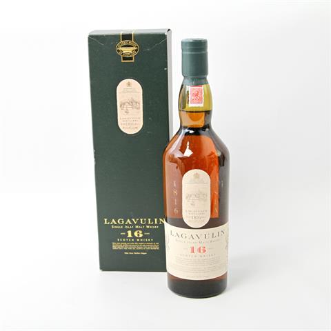 1 Flasche Lagavulin Single Islay Malt Whisky, 16 Jahre alt,