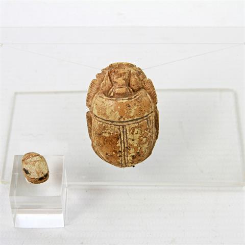 Skarabäus. ÄGYPTEN, wohl um 1000 v.Chr.
