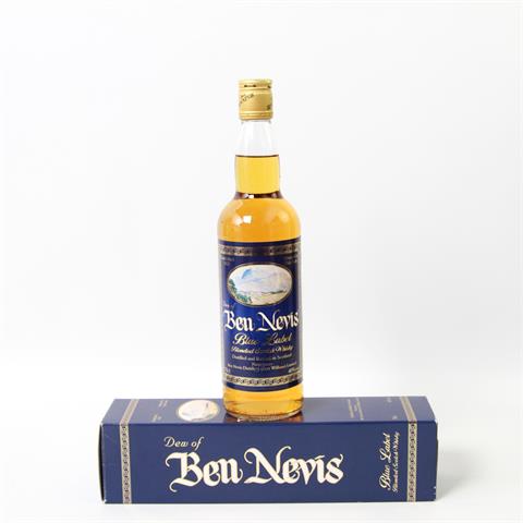 1 Flasche BEN NEVIS Blue Label, Blended Scotch Whisky,