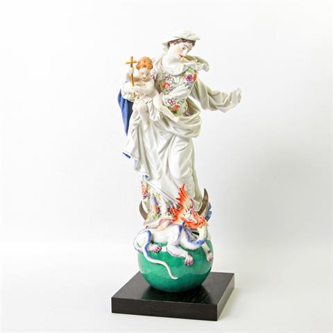 MEISSEN herausragende Porzellanfigur "Maria Immaculata",