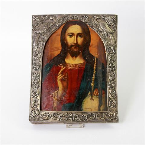Ikone. Christus Pantokrator, um 1900