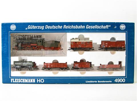 FLEISCHMANN Zugset "Güterzug Deutsche Reichsbahn Gesellschaft" 4900, Spur H0,