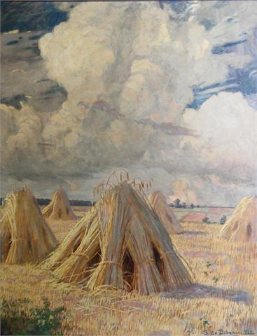 DZBANSKI, SIXTUS ZU (1874-1942): "Ernte", 1936.