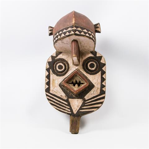 Maske aus Holz. AFRIKA, wohl BURKINO-FASO