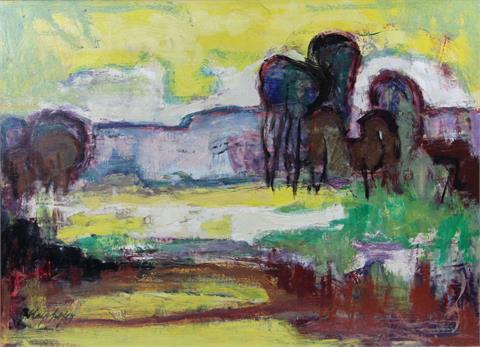 MAYERHOFER, JOSEF (1875 - 1950): Landschaft.