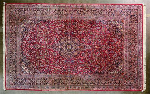 Orientteppich. Prächtiger KESHASN/PERSIEN, 1. Hälfte 20. Jh., 389x268 cm