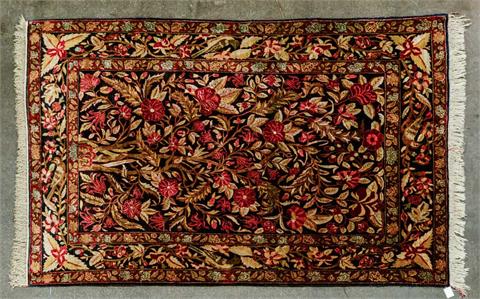 Orientteppich aus Seide, 20. Jh., 220x143 cm