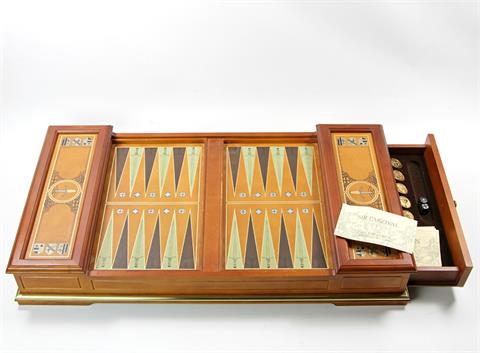 FRANKLIN MINT "Excalibur-Backgammonspiel", 20.Jh.,