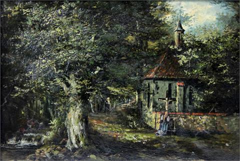 Landschafter (19./20. Jh.): Waldkapelle.