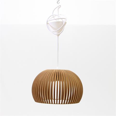 GaGa Lamp, Deckenleuchte, Design Stanley, 21. Jh., Holz.
