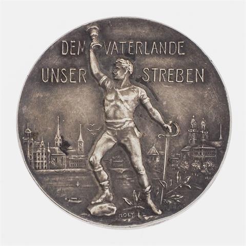 Medaille - Schweiz: Eidgenossisches Turnfest, Zürich 1903,