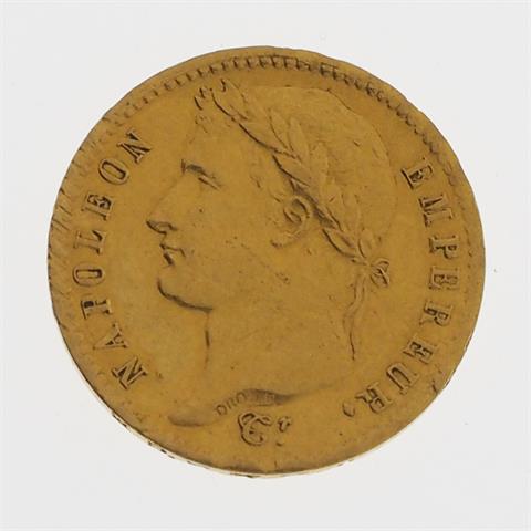 Frankreich/GOLD - 20 Francs 1811 Napoleon I.,