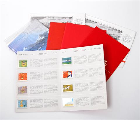 Schweiz - Jahrbücher 1982; 83; 84; 95; 2002;