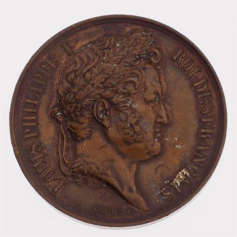 Frankreich - Medaille Louis Philippe I., Roi des Francais, v. Caqué,