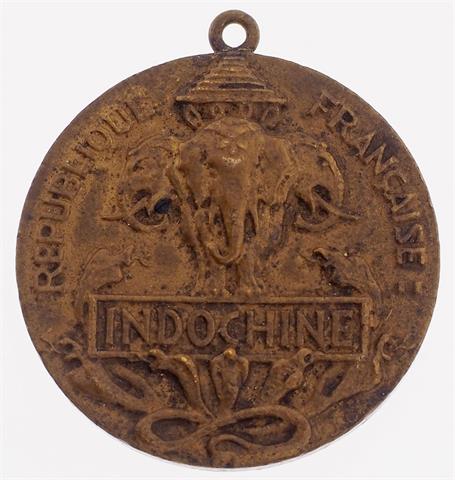 Indochina/Republik Frankreich - Seltene Medaille 'Corps Expeditionnaire Francais d'Extreme Orient',