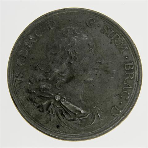 Medaille - Italien, Zinnmedaille 1699 (unsigniert) auf Livio I. Odescalchi,