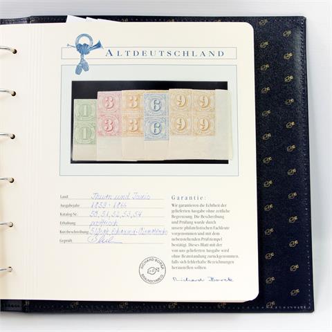 Briefmarken - Sehr schöne und saubere Sammlung Altdeutschland aus dem Borek Abo.