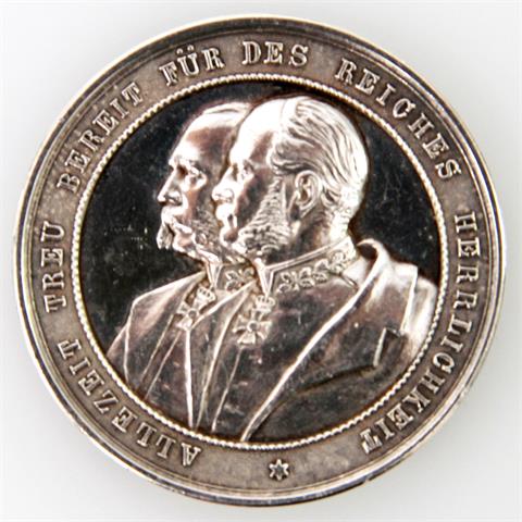 Medaille 'Die dankbare Heimath 1895',