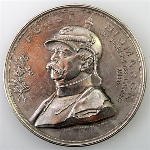 Medaille - Bismarck. Zur Einweihung 1894 des Reichstagsgebäudes,