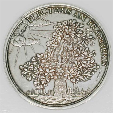 Medaille - Braunschweig-Wolfenbüttel (Friedrich Ulrich 1613-1634), Sehr seltene Silber-Medaille 1615 von Heinrich Rappost auf
