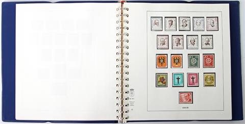 Briefmarken - Berlin ab 1948. Sammlung Berlin ab Schwarzaufdruck. Sammlung wurde Postfrisch und gestempelt gesammelt.