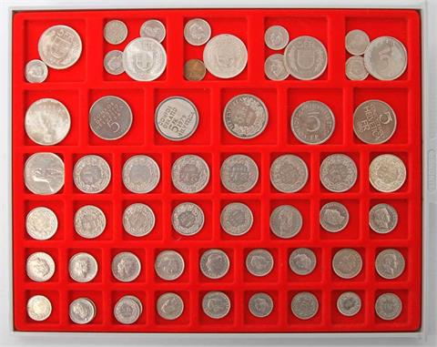 Schweiz - LINDNER Tableau voller Münzen,