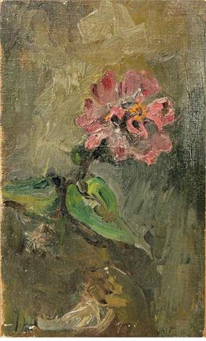 LUCKNER, HEINRICH GRAF V. ATTR. (1891-1970): Blumenstudie.