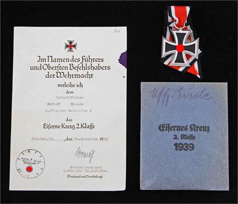 III. Reich - Eisernes Kreuz 2. Klasse am Band