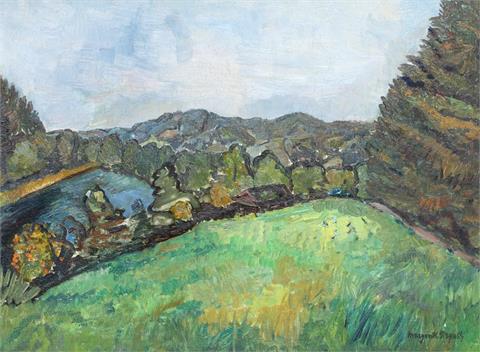 STEPATH, Margarete (1899-1978), 'Allgäuer Landschaft'.