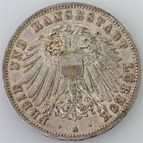 Lübeck - 3 Mark 1911,