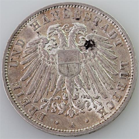 Lübeck - 3 Mark 1909,