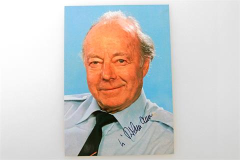 Autographen - Heinz Rühmann, 1902-1994, ehemaliger deutscher Schauspieler,