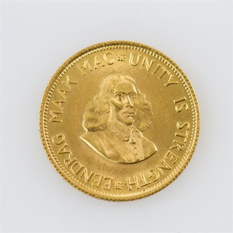 Südafrika / GOLD - 2 Rand, 1962,