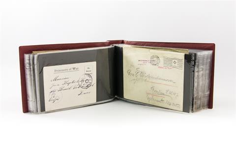 1. Weltkrieg - Rund 100 Briefe und Karten, dabei Kriegsgefangenenpost aus und nach Deutschland