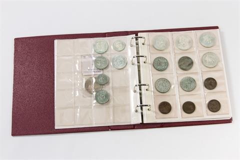 Mexiko - Moderner Sammlungsteil, auch viele Silbermünzen,