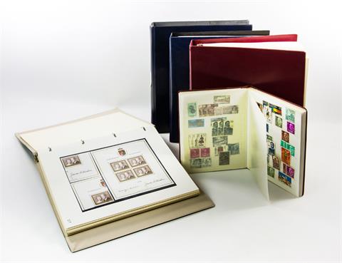 Briefmarken - Liechtenstein. Sammlung postfrisch und teilweise gestempelt von ca. 1963 - 2002.